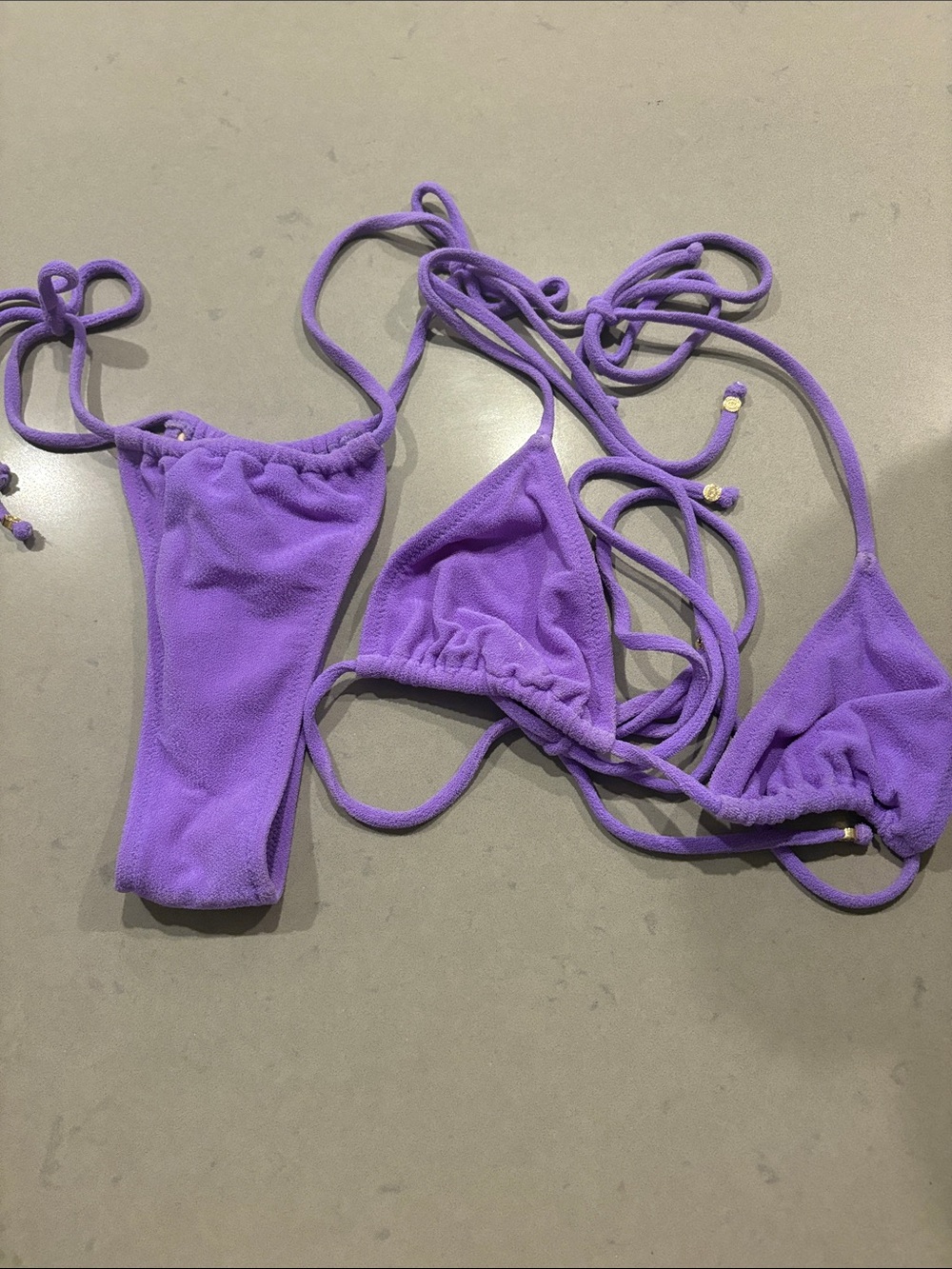 NWOT Bananhot Women’s Purple Bikini S